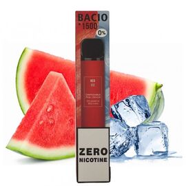 Одноразка Bacio 1500 Red Ice (Басіо 1500 Кавун Льод БЕЗ НІКОТИНУ)