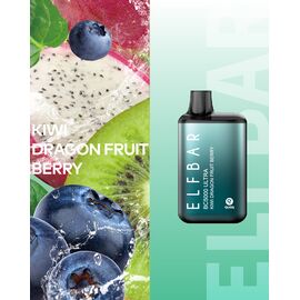 Одноразка Elf Bar BС5000 ULTRA Kiwi Dragon Fruit Berry (Киви Питайя Ягода)