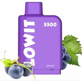 Картриджі Elf Bar Lowit 5500 Grape (Ловіт Виноград)