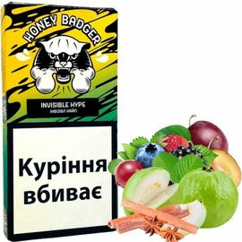 Тютюн Honey Badger Wild (Медоїд Медіум) Invisible Hype | Інвізібл Хайп 40 грам