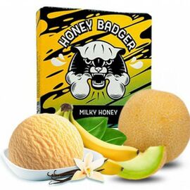Тютюн Honey Badger Wild (Медоїд Медіум) Milky Honey | Мілки Ханні 40 грам
