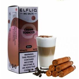 Рідина Elf Liq Cream tobacco (Ельф Бар Кремовий Тютюн) 30мл 5%