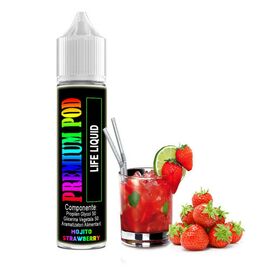 Рідина Premium POD системи Mojito Strawberry (Полуничний Мохіто) 10мл