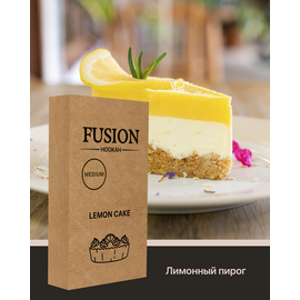 Тютюн Fusion Medium Lemon cake (Ф'южн Лимонний пиріг) 100 гр