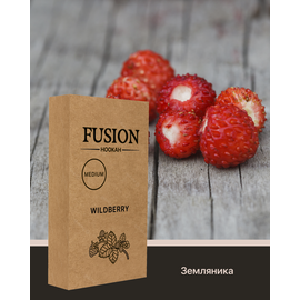 Тютюн Fusion Medium Wild Berry (Фьюжн Маліна) 100 гр
