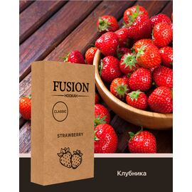 Тютюн Fusion Classic Strawberry (Ф'южн полуниця) 100 гр
