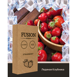 Тютюн Fusion Classic Ice Strawberry (Фьюжн Айс полуниця) 100 гр