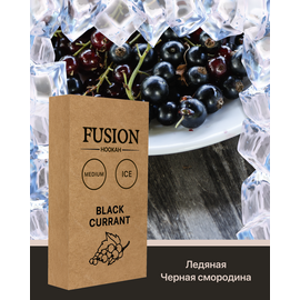 Тютюн Fusion Medium Ice Black Currant (Ф'южн Айс Чорна Смородина) 100 гр