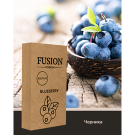 Тютюн Fusion Medium Blueberry (Ф'южн Чорниця) 100 гр