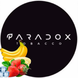 Табак Paradox Medium Ice banana strawberry (Парадокс Айс Банан Клубника) 50гр