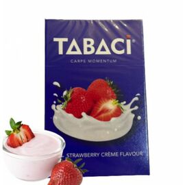 Табак Tabaci Strawberry Creme Flavour (Табаци Клубничный Крем) 50 грамм