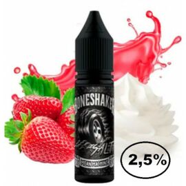 Рідина Boneshaker Mean Machine (Боншейкер Полуничний Крем) 15мл, 2.5%