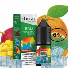 Рідина Chaser Bali Triple Shot (Чейзер Апельсин Манго Тріпл Шот) 10мл, 6%