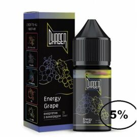 Жидкость Chaser Black Energy Grape (Чейзер Блэк Виноград Энергетик) 30мл, 5%