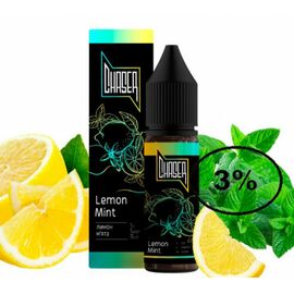 Жидкость Chaser Black Lemon Mint (Чейзер Блэк Лимон Мята) 15мл, 3%