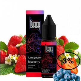 Жидкость Chaser Black Strawberry Blueberry (Чейзер Блэк Клубника Черника) 15мл, 3%