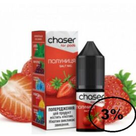 Рідина Chaser (Чейзер Полуниця) 10мл, 3%