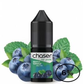 Жидкость Chaser (Чейзер Ментол Черника) 10мл, 6%