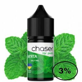Жидкость Chaser (Чейзер Мята) 30мл, 3%