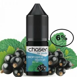 Жидкость Chaser (Чейзер Смородина Ментол) 10мл, 6%