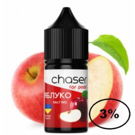 Рідина Chaser (Чейзер Яблуко) 30мл, 3%