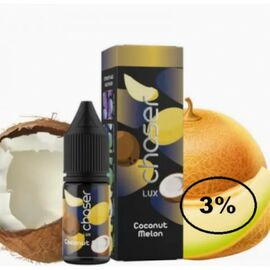 Рідина Chaser LUX Coconut Melon (Чейзер Люкс Кокос Диня) 11мл, 3%