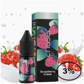 Рідина Chaser LUX Strawberry Cream (Чейзер Люкс Полуничний Крем) 11мл, 3%