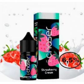 Жидкость Chaser LUX Strawberry Cream (Чейзер Люкс Клубничный Крем) 30мл 6,5%