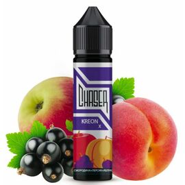 Рідина Chaser Органіка Kreon X (Чейзер Яблуко Персик Чорна смородина) 60мл, 3%