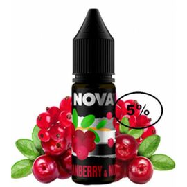 Рідина Nova Cranberry Mors (Нова Журавлинний Морс) 15мл, 5%