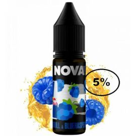 Рідина Nova Red Bull Blueraspberry (Нова Енергетик Блакитна Малина) 15мл, 5%