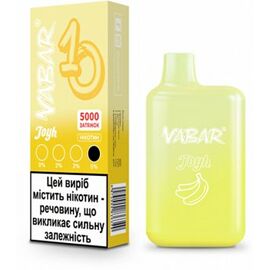 Электронная сигарета Vabar Joyh 5000 10 Банан Лёд