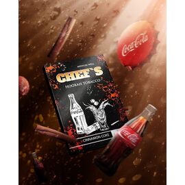 Тютюн Chefs Cinnamon Coke (Кола Кориця) 40гр