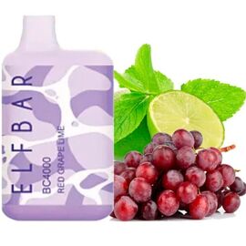 Одноразка Elf Bar BC4000 Red Grape Lime (Червоний Виноград Лайм)