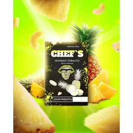 Тютюн Chefs Sour Pineapple (Кислий Ананас) 40гр