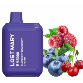 Одноразка Lost Mary BM5000 Blueberry Raspberry Cherry (Чорниця Малина Вишня)