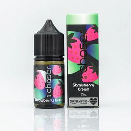 Рідина Chaser LUX Strawberry Cream (Чейзер Люкс Полуничний Крем) 30мл 3%