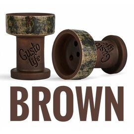Чаша для кальяну Gusto Bowls Rook Brown