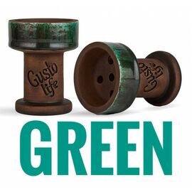 Чаша для кальяну Gusto Bowls Rook Green