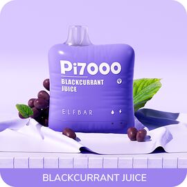 Одноразка Elf Bar 7000 Blackcurrant Juice (Ельф Бар 7000 Чорничний Сік)