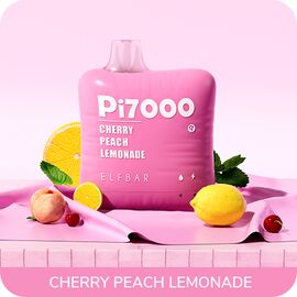 Одноразка Elf Bar 7000 Cherry Peach Lemonade (Ельф Бар 7000 Вишня Персик Лимонад)