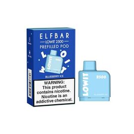 Картридж Elf Bar Lowit 2500 Blueberry Ice (Ловит Черника Айс)