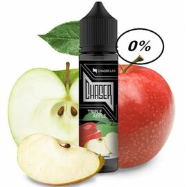 Рідина Chaser 0%, 60мл Organic Black Triple Apple (Потрійне Яблуко)