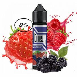Рідина Chaser 0% 60мл Organic Pamberry X (Ожина Полуниця та Малина)