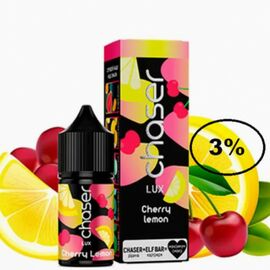 Рідина Chaser LUX Cherry Lemon (Чейзер Люкс Вишня Лимон) 30мл, 3%