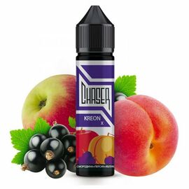 Рідина Chaser Органіка Kreon X (Чейзер Яблуко Персик Чорна смородина) 60 мл, 0%
