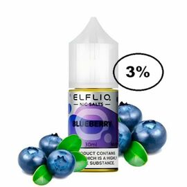 Жидкость Elf Liq Blueberry (Черника) 30мл, 3%
