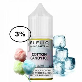 Рідина Elf Liq Ice Cotton Candy (Солодка Вата Лід) 30мл, 3%