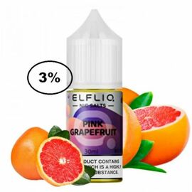 Жидкость Elf Liq Pink Grapefruit (Розовый Грейпфрут) 30мл, 3%