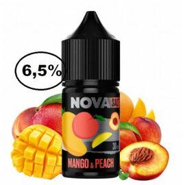 Рідина Nova Mango Peach (Манго Персик) 30мл, 6,5%